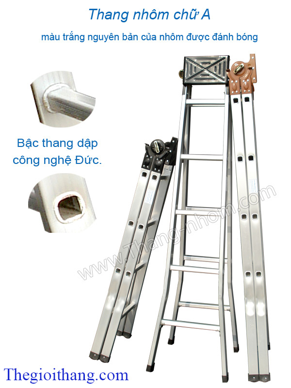 Thang chữ A 1m5 - 3m5