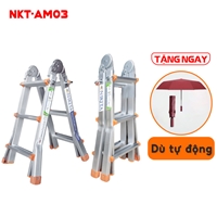 Thang nhôm gấp trượt đa năng AM03