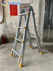 Thang nhôm gấp trượt đa năng AM04