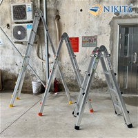 Thang nhôm gấp trượt đa năng AM04