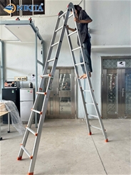 Thang nhôm gấp trượt đa năng AM05