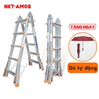 Thang nhôm gấp trượt đa năng AM05