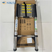 Thang INOX Rút Đơn 11 Bậc Chống Trượt NIKITA TY-430