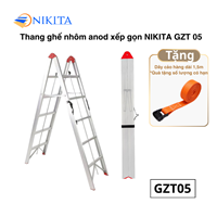 Thang ghế gấp gọn siêu nhẹ chính hãng NIKITA GZT605