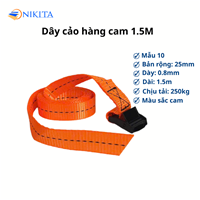 Dây Cảo Hàng Cuộn Màu Xanh, Đen, Cam Dài Từ 1,5 – 2m NIKITA