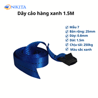 Dây Cảo Hàng Cuộn Màu Xanh, Đen, Cam Dài Từ 1,5 – 2m NIKITA