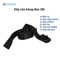 Dây Cảo Hàng Cuộn Màu Xanh, Đen, Cam Dài Từ 1,5 – 2m NIKITA