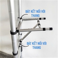 Phụ Kiện Thang Rút Đơn Hỗ Trợ Chống Cong Thang Khi Leo Cao NIKITA