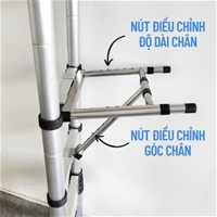 Phụ Kiện Thang Rút Đơn Hỗ Trợ Chống Cong Thang Khi Leo Cao NIKITA