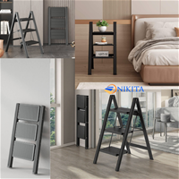 Thang Ghế Khung Sắt Gấp Gọn Chữ A Chắc Chắn NIKITA NKT-74