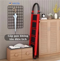 Thang Ghế Khung Sắt Gấp Gọn Chữ A Chắc Chắn NIKITA NKT-52