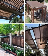 Lưới Bạt Che Nắng Ban Công Ngoài Trời Màu Xanh Trắng