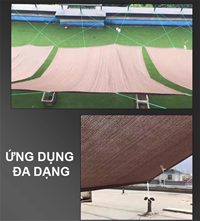 Lưới Bạt Che Nắng Ban Công Ngoài Trời, Chống Nẵng, Chặn Tia UV Hiệu Quả