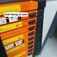 Thang Rút Đơn Thép - Cao 2m3, 6 Bậc - NIKITA IR230 Dành Cho Gia Đình