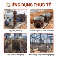 Ty Giằng Cốp Pha Chống Thấm - Thanh Ty Ren Khóa Khuôn Đúc Bê Tông Vách Hầm, Bể Nước NIKITA