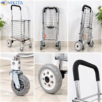 Xe Kéo Đi Chợ Đa Năng INOX ST01 NIKITA