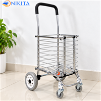 Xe Kéo Đi Chợ Đa Năng INOX ST01 NIKITA