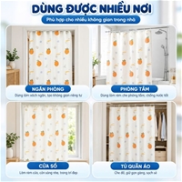 Rèm Chống Nước Chất Liệu Vải Cho Cửa Sổ, Tủ Quần Áo NIKITA