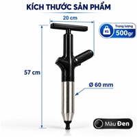 Súng Thông Tắc Bồn Cầu Đa Năng Tích Hợp Bơm NIKITA