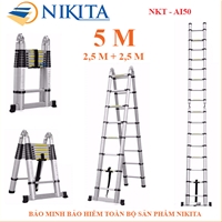 Thang nhôm rút chữ A Nikita NKT-AI50