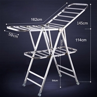 Giàn phơi xếp gọn Nikita NKT-818ABX có bánh