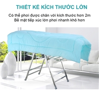 Giàn phơi xếp gọn Nikita NKT-818ABX có bánh