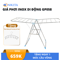 Giàn Phơi Quần Áo Gấp Gọn Tiện Lợi NIKITA GP058