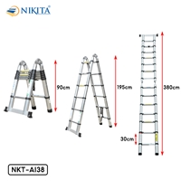 Thang nhôm rút đa năng Nikita NKT-AI38