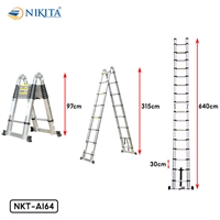 Thang nhôm rút đa năng Nikita NKT-AI64