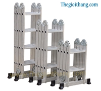 Thang nhôm gấp 4 khúc NKT-A403 & T403