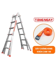 Thang nhôm gấp trượt đa năng AD06