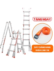Thang nhôm gấp trượt đa năng AD04