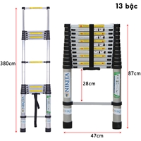 Thang nhôm rút gọn Nikita NKT-TL380