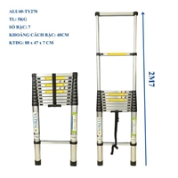 Thang Nhôm Đơn Rút Gọn Tiện Lợi NIKITA ALU 270