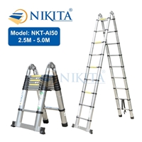 Thang nhôm rút chữ A Nikita NKT-AI50