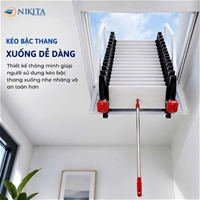 Cây Móc Thang Gác Mái – Phụ Kiện Nhỏ, Hỗ Trợ Mở Và Kéo Thang Dễ Dàng