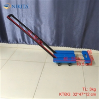 Xe Kéo Hàng 6 Bánh Gấp Gọn Đa Năng NIKITA A52