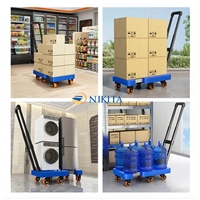 Xe Kéo Hàng 6 Bánh Gấp Gọn Đa Năng NIKITA A52
