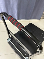 Xe Đẩy Hàng Khung Thép Có Thanh Chịu Lực, Gấp Gọn, 4 Bánh NIKITA XDH-113