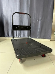 Xe Đẩy Hàng Khung Thép Có Thanh Chịu Lực, Gấp Gọn, 4 Bánh NIKITA XDH-113