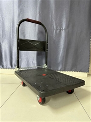 Xe Đẩy Hàng Khung Thép Gấp Gọn, 4 Bánh Có Thanh Chịu Lực NIKITA XDH-96