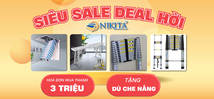 Mua thang từ hoá đơn 3 triệu tặng dù che nắng