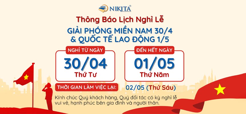 Thông báo lịch nghỉ lễ